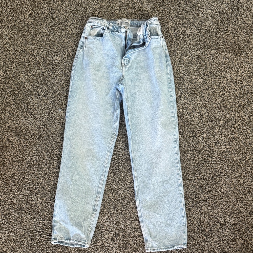 Abercrombie & Fitch Light Blue Ultra High Rise Jeans